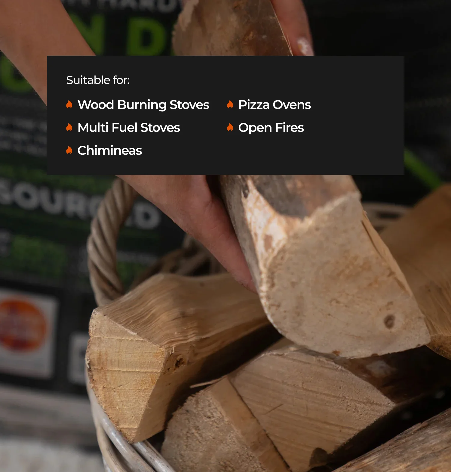 Homefire Kiln Dried Firewood - Standard Crate - Image 3