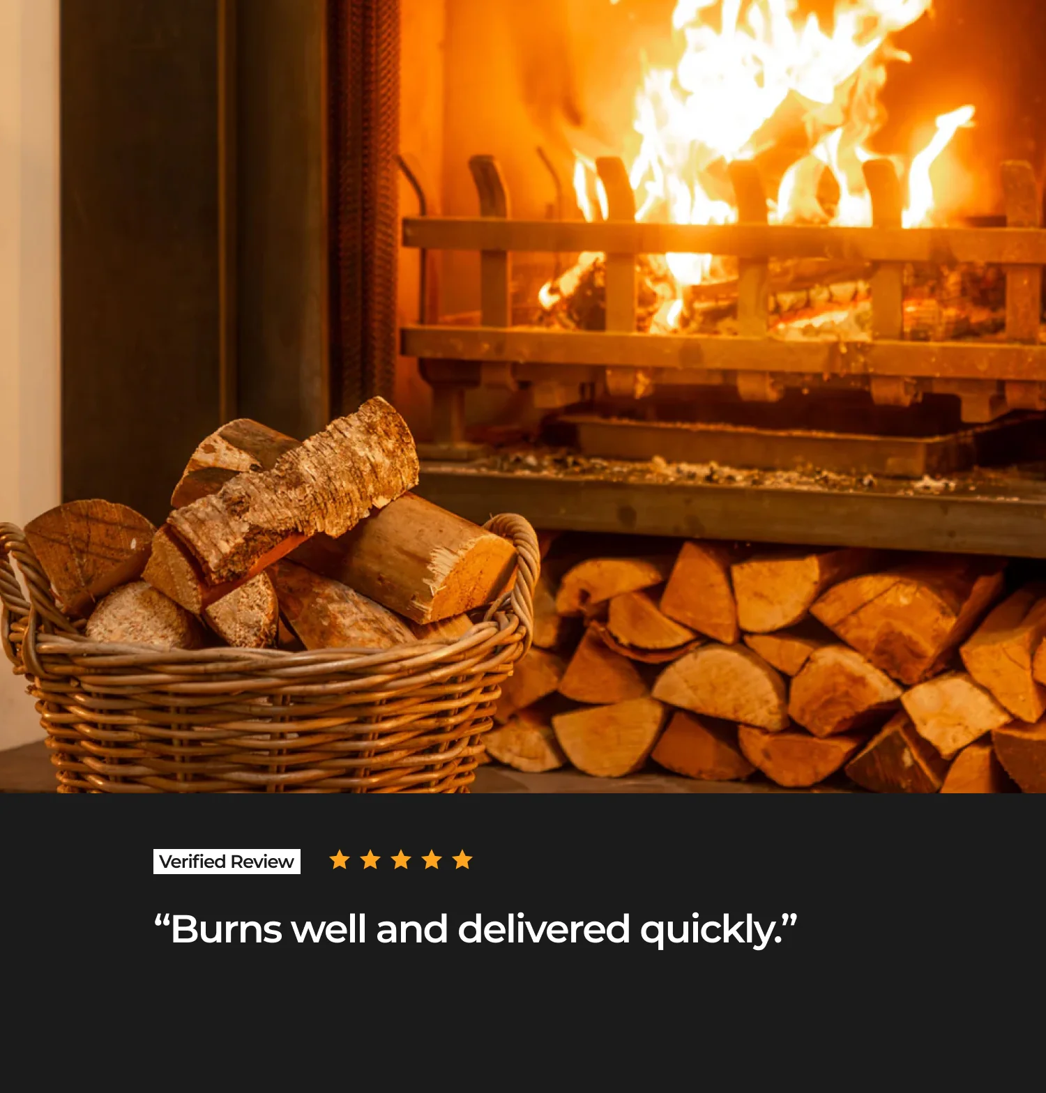 Homefire Kiln Dried Firewood - Standard Crate - Image 5