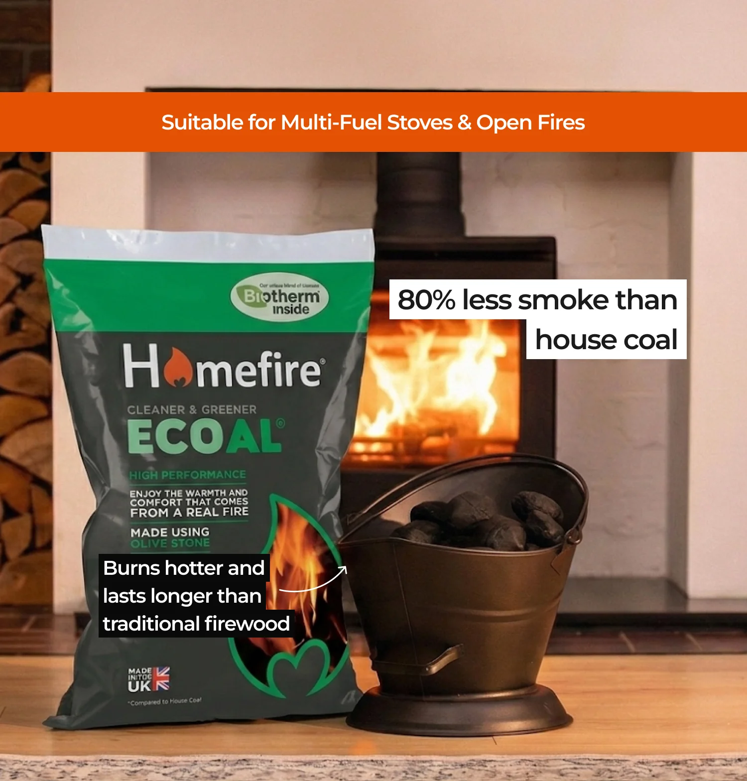 Homefire Ecoal Smokeless Coal - Image 3