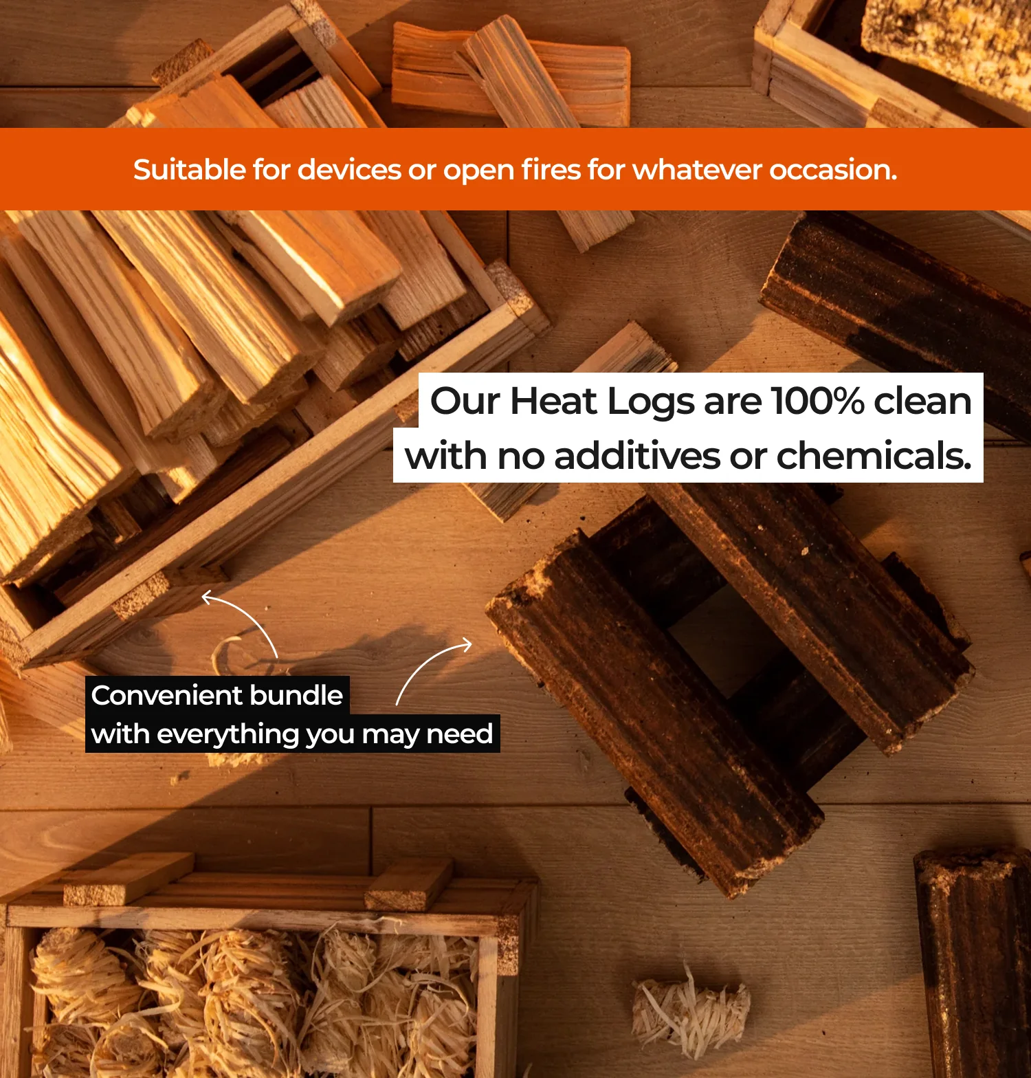 Spring Heat Log Burner Bundle - Image 3