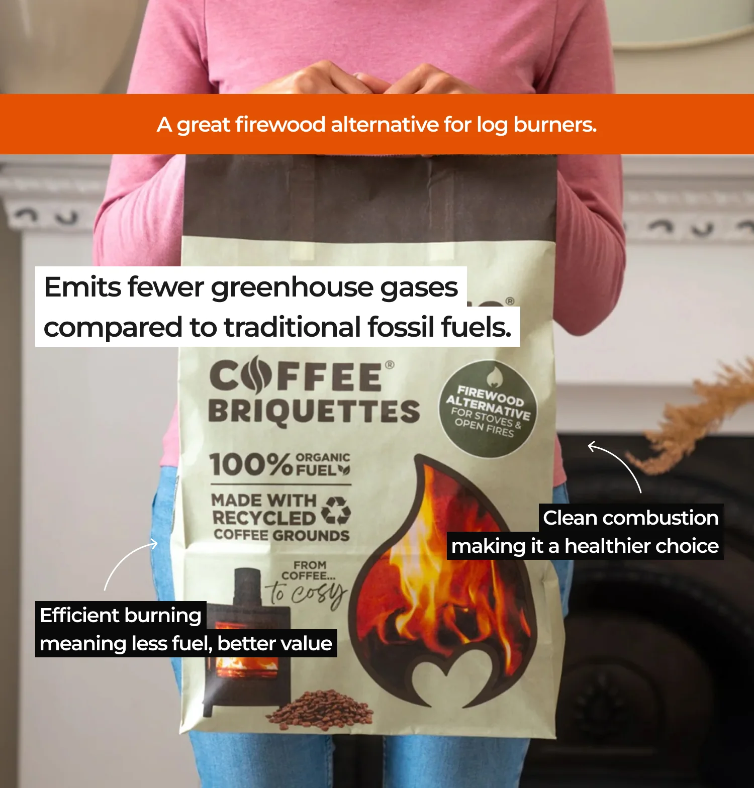 Homefire Coffee Briquettes - Image 3