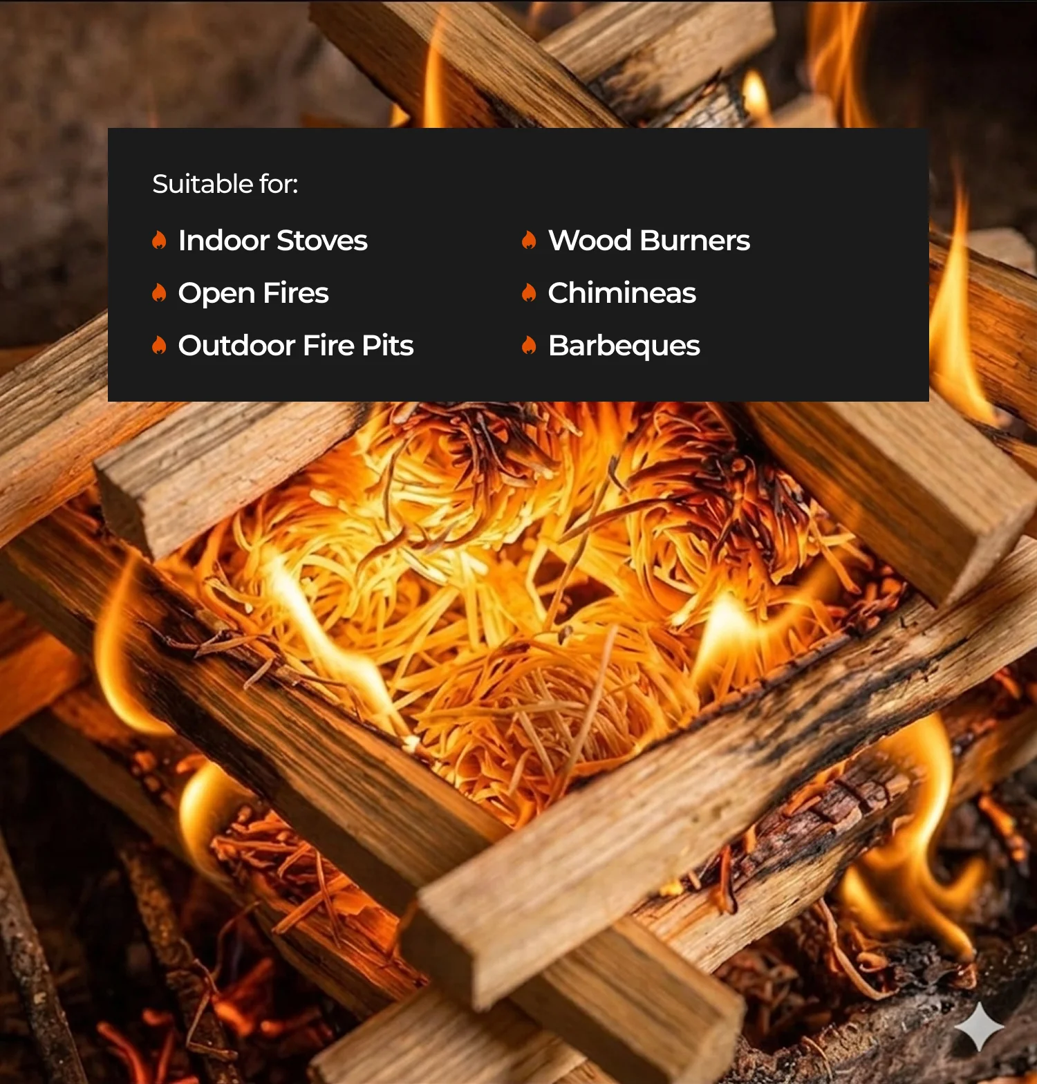 Kindling & Firelighters Fire Starter Multi-pack - Image 3