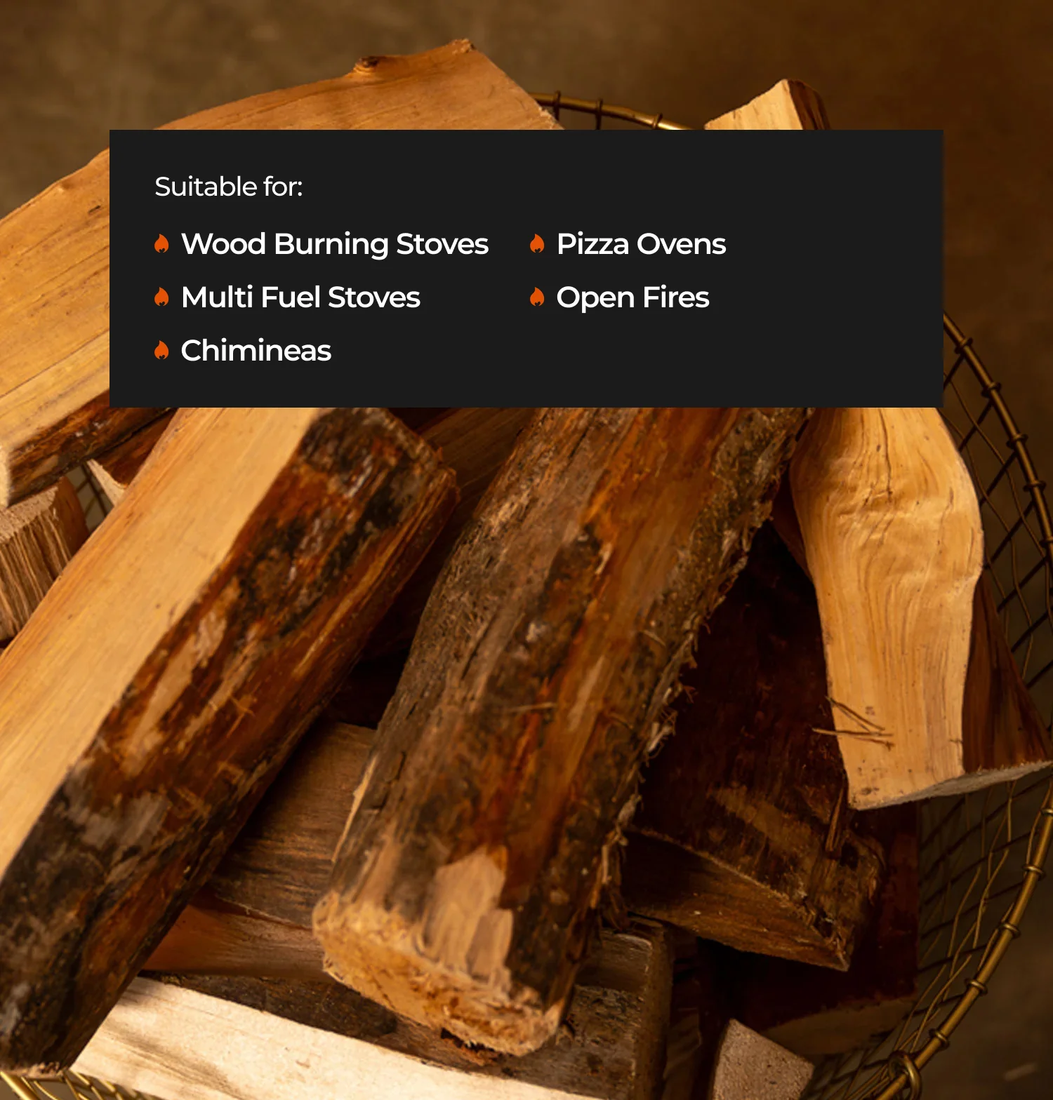 Stacked Crate of Kiln Dried Firewood - Largest Quantity - Image 3