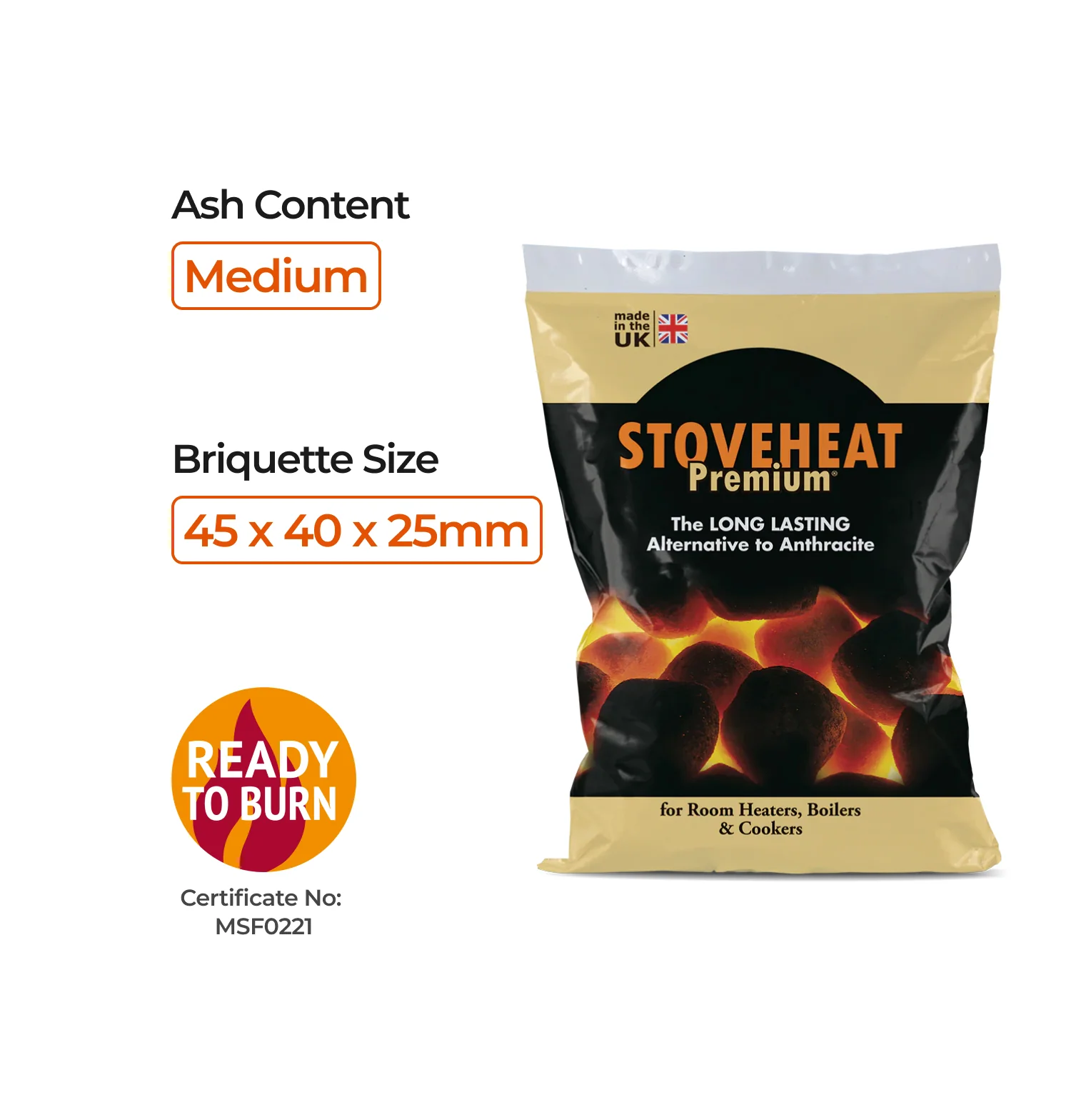 Stoveheat Smokeless Coal - 25kg - Image 5